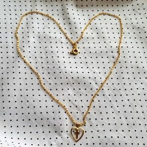 ❤️3 for $10- 17" Cross Necklace